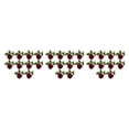 thumbnail image 2 of Naiovety Ramo de novia de 10 piezas, decoración de rosas, durabilidad duradera, precio asequible, flores artificiales de plástico, vino Type1 NO1, 2 of 6
