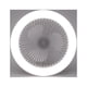 thumbnail image 2 of E27 Ceiling Fan With Lights,Enclosed Low Profile Fan Light,Ceiling Light With Fan,Hidden Fan Delier Gimbal Lamp, 2 of 2