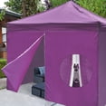 thumbnail image 2 of InstaHibit Universal Sidewall Zipper UV30+ Fits 10x10ft Canopy Gazebo 1 Piece, 2 of 10