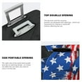 thumbnail image 5 of Fotbe Shark With USA Flag Luggage Cover Protector,Suitcase Protector,Scratch and Dirt Resistant,Fits 18-32 Inch Luggage-Large, 5 of 9