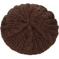 thumbnail image 4 of CoCoMangos Women Winter Knitted Twisted Beret Cap Slouchy Crochet Beanie Hat Ladies Warm Beret Hat, 4 of 7