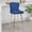 Blue, variant on MAYEERTY Gray Velvet Bar Stools Set of 2, Button-Tufted Wing-Back,Metal Legs for Kitchen Island & Pub
