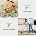 thumbnail image 5 of KIMDOE Kitchen Rugs Cushioned Anti Fatigue Kitchen Mat Non-Skid Waterproof Kitchen Runner Rug Ergonomic Comfort Foam Standing Mat for Kitchen Floors,Office,Laundry,Green 17"x29.5"+17"x47", 5 of 6