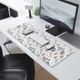 thumbnail image 2 of Long Mouse Pads for Desk,White Cartoon Unicorn Cat Dessert Desk Mats on Top Of Desks, Desk Mouse Pad Extra Large with 3mm Non-Slip Base and Stitched Edge for Gaming,Work,Home 31.5"x11.8", 2 of 5