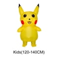 thumbnail image 1 of Mascota inflable amarilla Pica Anime Cosplay para adultos niños disfraz de dibujos animados divertido vestido de lujo Gao Jinjia unisex, 1 of 2