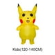 thumbnail image 1 of Mascota inflable amarilla Pica Anime Cosplay para adultos niños disfraz de dibujos animados divertido vestido de lujo Gao Jinjia unisex, 1 of 2