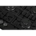 thumbnail image 4 of Empava 30 in. Gas Stove Cooktop 5 Italy Sabaf Sealed Burners Lpg Convertible in Black Tempered Glass, 4 of 8