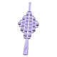 thumbnail image 4 of Palitos de masaje, rodillo muscular de mano ergonómico, palitos de masaje para abdomen, violeta, 4 of 9