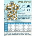 thumbnail image 4 of Netecom Taco Pattern Hawaiian Shirt for Men, Tropical Style, Button Down Summer Beach Short Sleeve, S-5XL, 4 of 6