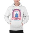 thumbnail image 2 of Officially Licensed Coca Cola Retro Cola Vintage Graphic Men's Hoodie, 2 of 3