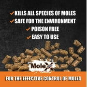 MoleX, Safely Eliminate All Species of Moles - 8oz Bag EcoClear Products 620204-6D