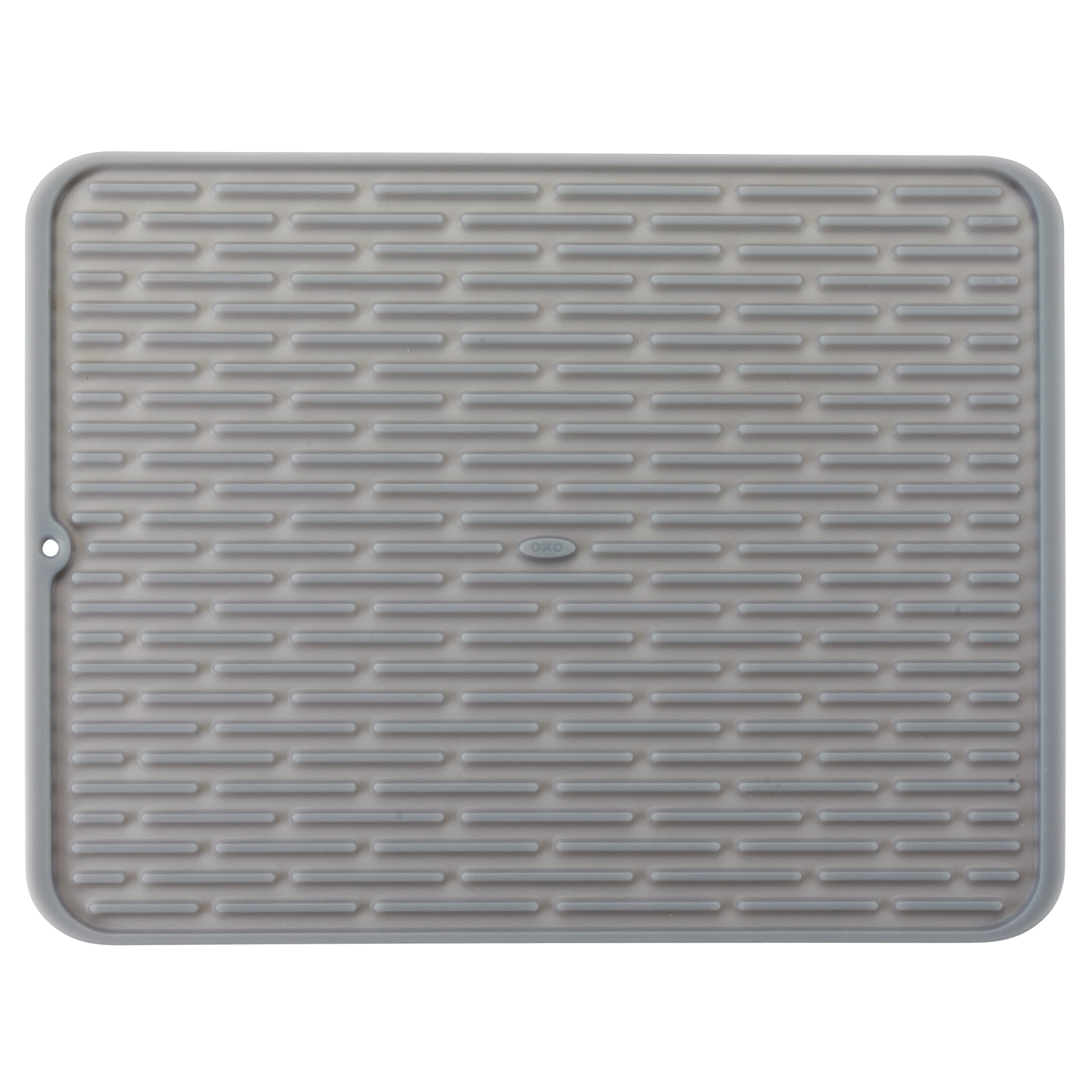 (3 pack) OXO Large Silicone Drying Mat, 16.75-In x 12.5-In, Gray