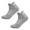 Grey, variant on Naierhg Socks Solid Color Thickening Men Running Football Basketball Short Socks for Sports