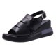thumbnail image 1 of Amzcrzy Zapatos de mujer,Zapatos de mujer,Zapatillas de mujer, Sandalias para mujer elegantes de verano con punta abierta y plataforma de cuña retro. Sandalias Mujer Zapatillas De Casa, 1 of 6