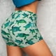 thumbnail image 4 of Fotbe Green Sea Turtle Shorts Sin Costuras – Shorts Deportivos de Cintura Alta para Mujer, Elásticos para Gimnasio, Yoga, Running o Ciclismo-Small, 4 of 8
