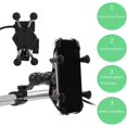 thumbnail image 4 of xianlin-for Phone with 3.5-6 Inch Screen, Motorcycle Phone Holder Mobile Stand Bracket Support USB, 4 of 4