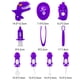 thumbnail image 4 of 10 Uds inteligencia cepillado dientes seguridad no tóxico Doctor juguetes para niñas niños Ndcxsfigh libre de BPA, 4 of 9