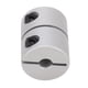 thumbnail image 4 of Acoplador De Eje Rígido,Acoplamiento De Eje De Torsión Grande De Acero Inoxidable,Acoplador De Eje Absorbente De Vibraciones Para Impresora 3D De Motor Paso A Paso M4, 4 of 14