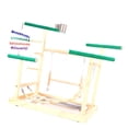 thumbnail image 4 of Parque de juegos para loros, soporte de juego para loros, jaula, accesorio con comedero, corral para periquitos, escalera, percha, juego para, 4 of 9