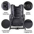 thumbnail image 5 of SHARKMOUTH Diaper Bag Backpack for Dad and Mom, Military Molle diaper Pack with Insulated Bottle Holders and Wipe Pocket, 5 of 7