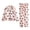 Pink, variant on Splozh Girls Pajamas Cotton Toddler Girls Fall Long Sleeve Prints Tops and Pants 2PCS Outfits Clothes Set for Toddler Baby Clothes,Pink,5-6 Years