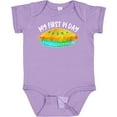 thumbnail image 3 of Inktastic My 1st Pi Day Blue Green Pie Pan Pun Boys or Girls Baby Bodysuit, 3 of 5