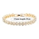 thumbnail image 3 of Oro pulsera de diamantes de imitación pulseras para las mujeres pulseras para las mujeres pulsera de las niñas pulsera delicada, 3 of 6