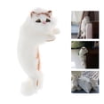 thumbnail image 3 of Juguetes de peluche, muñecos de , juguetes de peluche, almohada suave pa mascotas, 30 cm, simulación de gato, modelo de animal, decoraciones Izquierdo Colco muñeca de gato para niños, 3 of 8