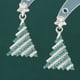 thumbnail image 1 of xihome Pendientes colgantes de rbol de Navidad con brillantes multicolor, de aleacin, joyera navideña, ideales para fiestas y ocasiones especiales. Juego de regalo de 2 unidades., 1 of 6