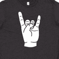 thumbnail image 4 of Inktastic Rocker Horns Youth T-Shirt, 4 of 5