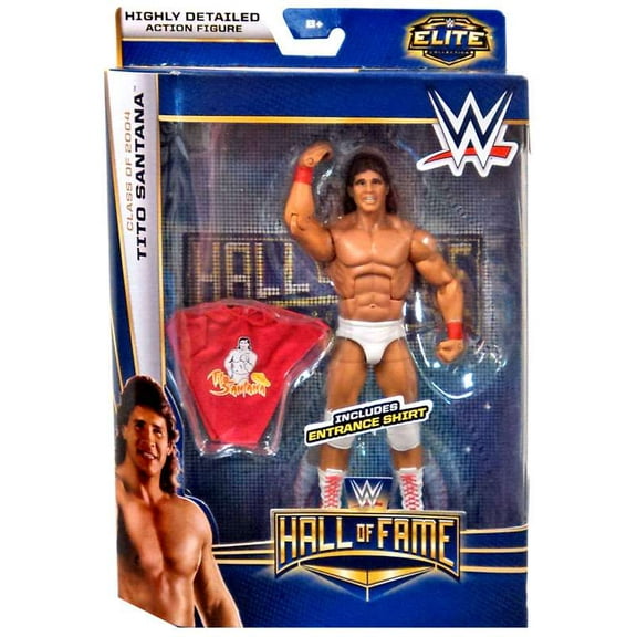 WWE Wrestling Hall of Fame Tito Santana Action Figure [Entrance Shirt]