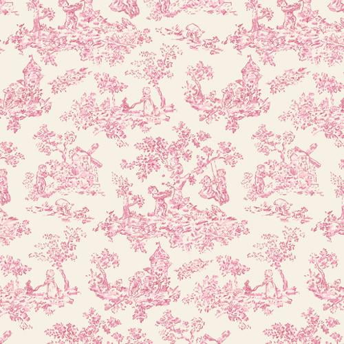 Nursery Rhyme Toile 43/44" Wide 100 Cot