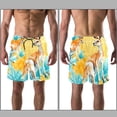 thumbnail image 3 of luoweisi Men's Beach Shorts Quick Dry Swim Trunks with Mesh Lining Kangaroo XL, 3 of 5