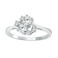 thumbnail image 3 of 0.50 Carat Diamond Engagement Women's Ring In 14K Solid Rose,White & Yellow Gold, 3 of 4