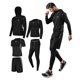 thumbnail image 1 of 5 unids/set de chándal para hombre, traje deportivo de compresión, ropa de Fitness para gimnasio, 1 of 7
