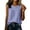 Navy, variant on Women's Round Neck Blouse, Sleeveless Tops with Gathered Bust for Women Everyday Wear , Women's Pink, Sizes S-3XL