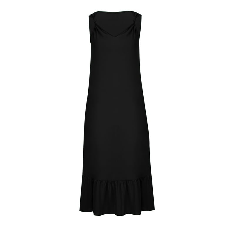 sachin and babi light blue dress Life of The Party Ruffle Maxi Dress S / Black
