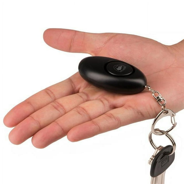 Guard Dog Security AL-GDPA1000B Personal Keychain Panic Alarm, Black