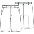 thumbnail image 3 of Classroom School Uniforms Toddler Flat Front Shorts 52360, 3 of 3