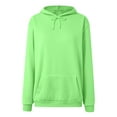 thumbnail image 4 of larppty Oversized Hoodies for Women 2025 Hoodie Basic Soft Sweatshirts Tops Fall Winter Trendy Outfits (Green, 5XL), 4 of 4