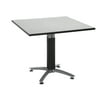 OFM 36" Multi-Purpose Square Table with Metal Mesh Base, in Gray Nebula (KMT36SQ-GRYNB)