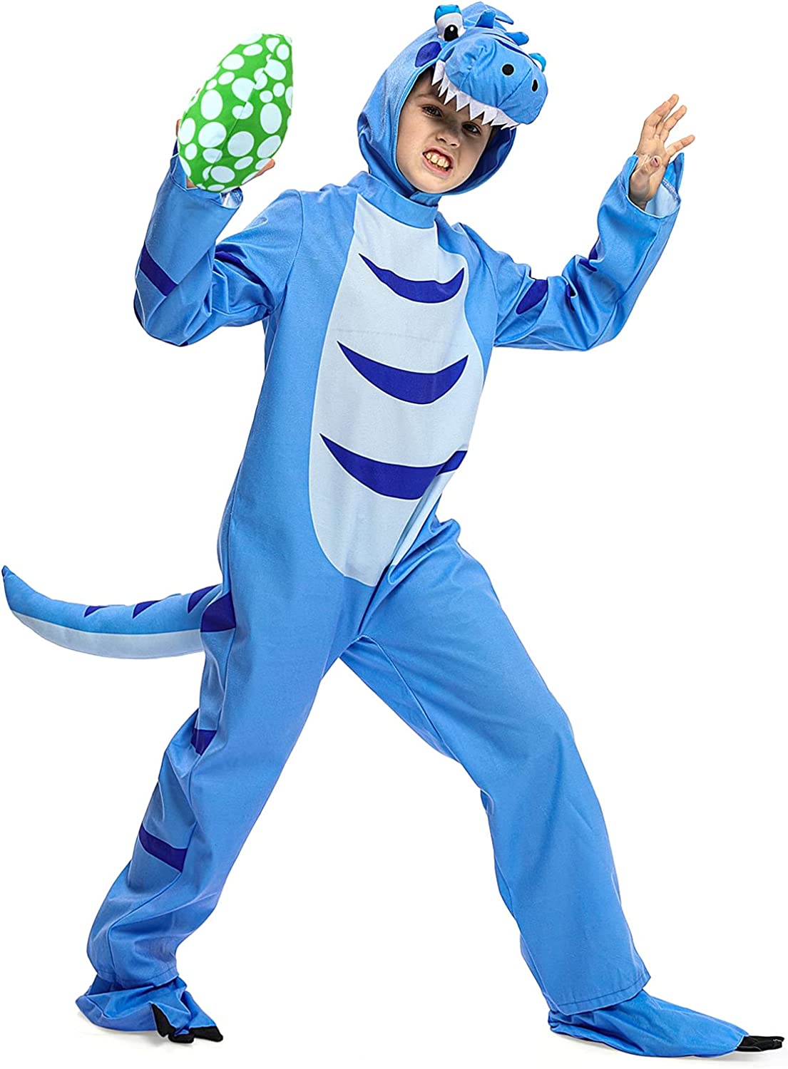 Kids Dinosaur Costume for Halloween Child Dinosaur Dress Up Party, Role