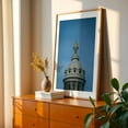 thumbnail image 2 of City Hall Dome - Baltimore Maryland Photography Oak Framed Wall Art Print 16 x 24 inches, 2 of 59
