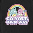 thumbnail image 2 of Men's Care Bears Go Your Own Way Graphic Tee Black 3X Large, 2 of 5