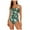Green, variant on One Piece Swimsuit for Women Tummy Control Bathing Suit Full Coverage Teens Modest Swim Suits 2025 Floral Swimwear