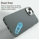 thumbnail image 4 of For iPhone 14 13 Case Cell Phone Hybrid Back Cover Carbon Fiber Texture - Grey, 4 of 5