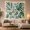 Tropical Greens, variant on Botanical Leaves Branches with Clean Characterized Soft, Nostalgic Vintage for Botanical Art Lovers, Wall Decor, Mother'S Day Gift, Tapestry Wall Hanging for Dorm and Living Room