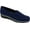 NAVY, variant on SAS Womens Bliss Wedged MIcrofiber Slip On