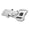 Silver, variant on Flight Case Butterfly Latch, Flush Mount Press Turn Metal Hardware for Wooden Boxes, Tool Cases, Equipment Closures