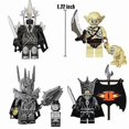 thumbnail image 2 of 18 pcs Lord of the Rings Medieval Knight Minifigures Toy Sets Antique Military Armor Orcher Soldiers Building Blocks [FW], 2 of 5